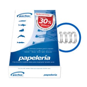 Caja Papelería 1/4" Niquel (40 hojas)