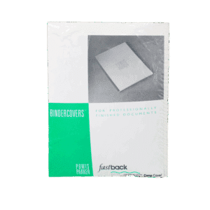 Cubierta Econopiel Blanco Brillante 100pzas A4