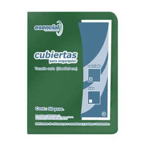 Cubierta Esencial Estriado Verde Intenso T/c 50 Pzas