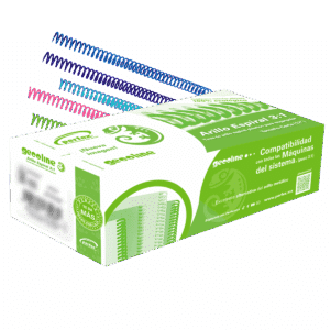 Caja Arillo Espiral 3:1 Gecoline "50mm" Multicolor (440 hojas)
