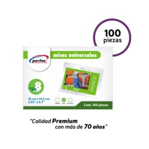 Caja Mica Térmica 8 mm perico 10 x 14.5cm