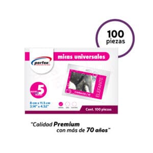 Mica térmica elefante 8 x 11.5cm 5mil 100 piezas