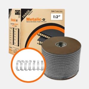 Bobina Arillo Metálico 1/2″ (Paso 3:1) Níquel