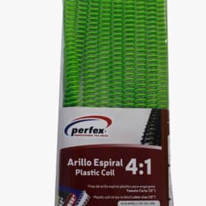 BOLSA ESPIRAL 4:1 TC VERDE LIMA (14MM) 18 PIEZAS