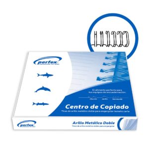 Caja Centro de Copiado 7/8″ Negro (195 hojas)